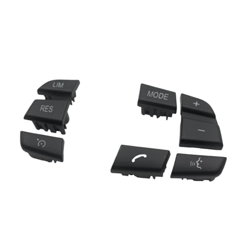 7Pcs Car Steering Wheel Control Switch Button Compatible With BMW 1 2 3 Series X3 X4 X5 X6 Car