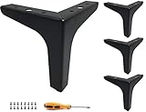 ☆ 【Anwendung】 DIY Schrankfüsse metall, geeignet für verschiedene Möbel wie Couchtisch, Sofa, TV-Schrank, Bett und so weiter.