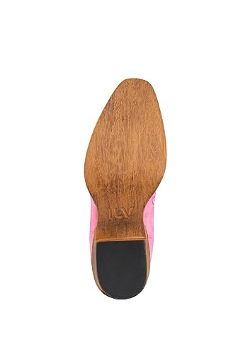 Image of IUV Cowboy Boots For Women Mid Calf Cowgirl Boots Pointy Toe Western Boot