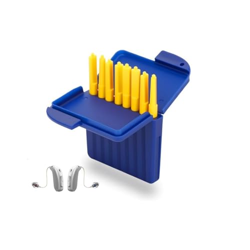 Hear Clear - 8 filtros protectores de cera Starkey de 1,5 mm, accesorios de limpieza, accesorios de limpieza para audífonos, filtros protectores de cera para filtros de audífonos Starkey Hear Clear (8