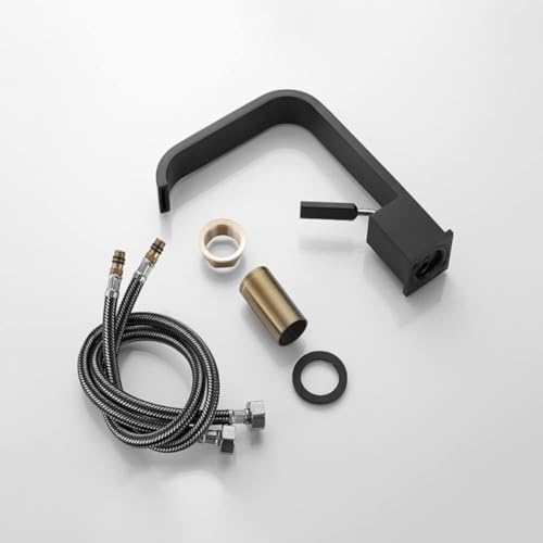 Grifería de techo para lavabos modernos con efecto cascada y control monomando LWX 7