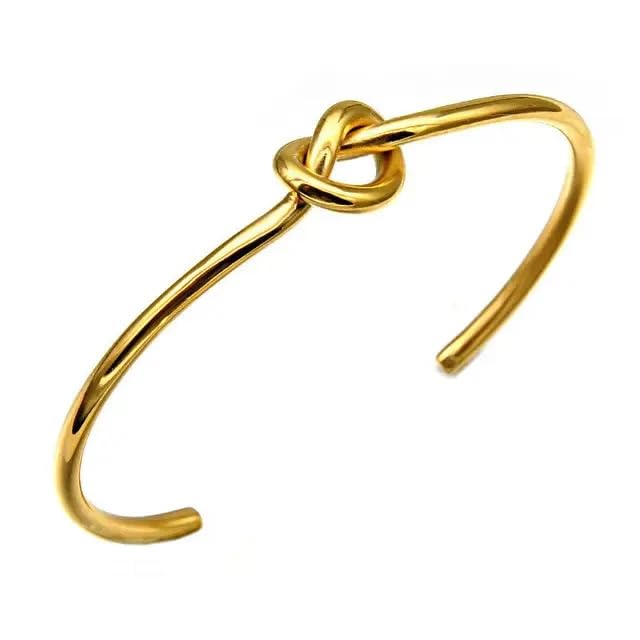 Purple Secret Evelyn knot cuff Bracelet bangle For Women, 18k gold plated bracelet cuff with twisted knot design, Gift for Girlfriend, Birthday Gift for Women, Gift For Sister (B0D8THF3L4) Amazon Price History, Amazon Price Tracker