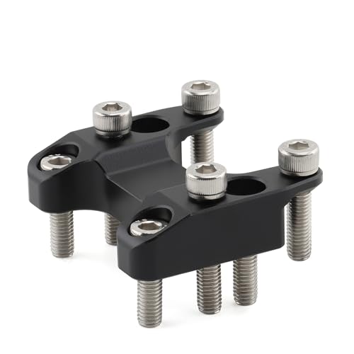 Elevador de manillar de motocicleta negro para TMAX 560 2022-2024