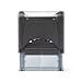 Self Inking Rubber Stamp, Refillable Red Ink Preinstalled - (9/16
