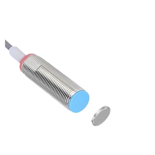 HJCMOONB Reed Switch Hall Effect Proximity Sensor M12 16mm Distance NPN PNP self-Adjusting Normally Open(Lhl12-15po)