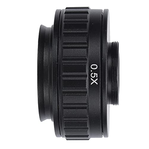 0.5X C Mount Adapter Lens, Microscope Adapter Trinocular Stereo Microscope Tube Focusing 38Mm For Digital Camera Cx Photo Port Stereo T490 Series Microscopes #TOP4