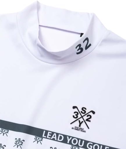 SY32 by SWEET YEARS 半袖 ハイネック モックネック　メンズ SY32 by SWEET YEARS] ゴルフウェア モックネックシャツ Tシャツ 半袖