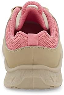 OshKosh B'Gosh Girls Fable Sneaker, Khaki, 10 Toddler | Image 2