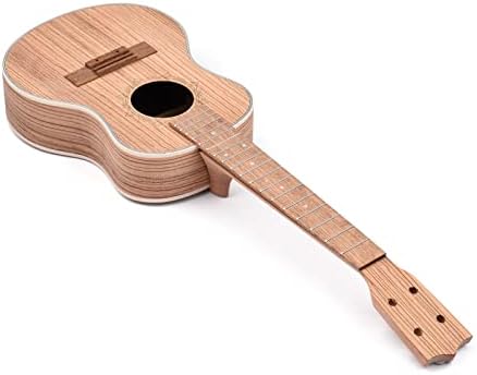 DIY Ukulele Kit, 26-Inch Tenor with Rosewood Fingerboard, Complete Wooden Assembly Set for Adults Musicians Leaners and Craft Enthusiasts