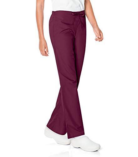 ScrubZone 83222 Flare Leg Pant Wine XXS