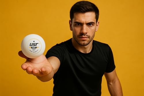 USR Starter 50 li 1 Yıldız Masa Tenisi Topu Beyaz - Görsel 4