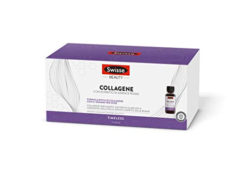 En Oferta Swisse Collagene Benessere Pelle Integratore Alimentare, 7 Flaconcini Da 30Ml