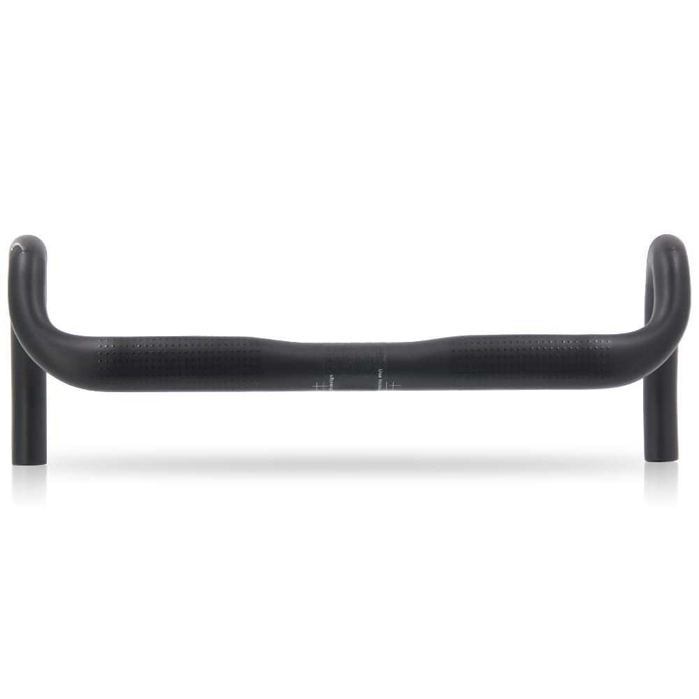 Kierownica z włókna węglowego 420 mm 31,8 mm do roweru wyścigowego Alfa Pasca
