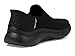 Skechers Women's Go Walk Arch Fit 2.0 Val Hands Free Slip-Ins Sneaker, Black, 8