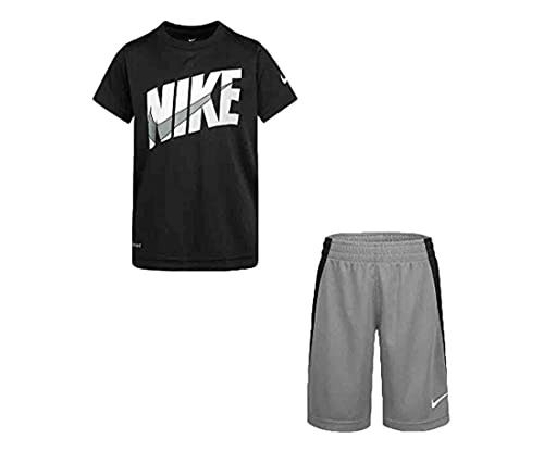 Image of Nike Boy`s Dri-Fit T-Shirt & Shorts 2 Piece Set
