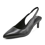 Rockport Zapatos Corine para mujer, Cuero negro, 5.5 Wide