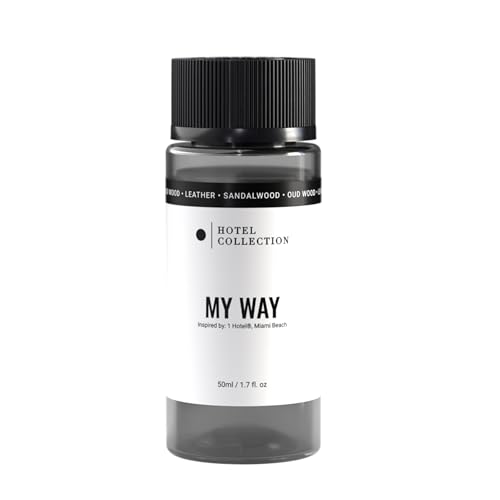 Hotel Collection Diffuser Oil - My Way - Aromatherapy Essential Fragrance Oil - Sandalwood Warm Virginia Cedar & Beautiful Iris - 50ML 1.7 Fl oz