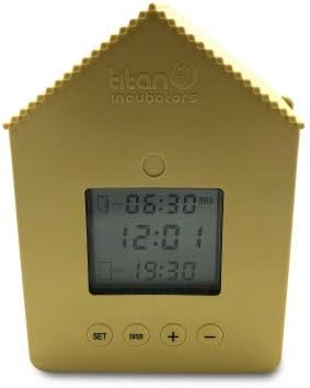 Automatic Chicken House Door Opener/Closer By Titan Incubators Opens/Closes Chicken Coop Door On Timer Unit