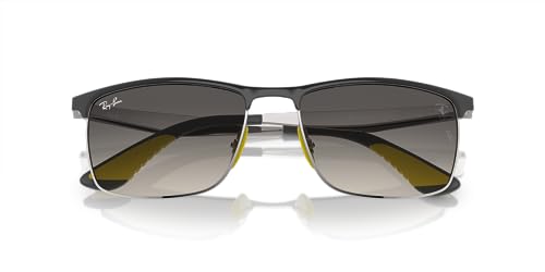 Image of Ray-Ban Rb3726m Scuderia Ferrari Collection Rectangular Sunglasses