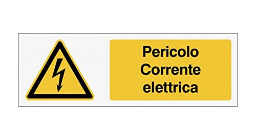 UNI - Pericolo Corrente elettrica - CARTELLO