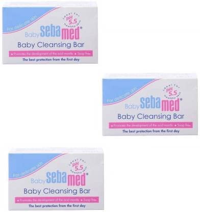 Image of Sebamed Baby Soap Pack 150 x 3 (3 x 150 g)