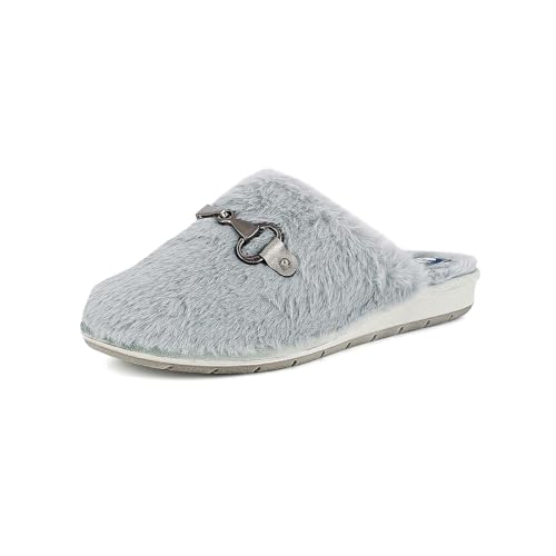 Chausson femme doux pantofole donna fluffy pour pieds frileux