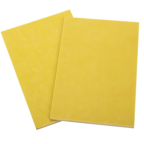 CKSEKD 5Pcs 3240 Fiberglass Fiber Glass Sheet Epoxy Plate Thickness 0.3mm 0.5 0.8 1 1.2mm High Temperature Resistant for DIY Circuit Insulation Board (Color : Thickness 0.3mm, Size : 100x200mm)