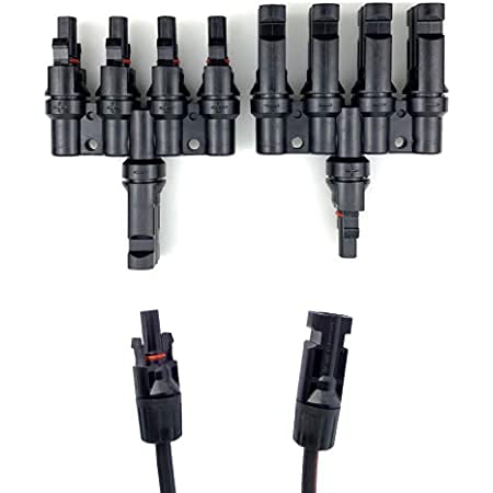 DSES Solar Cable 4 SQ MM with MC4 & MC4 T4 Branch Connector (10m Red, 10m Black) (B09HVC3P6X) Amazon Price History, Amazon Price Tracker