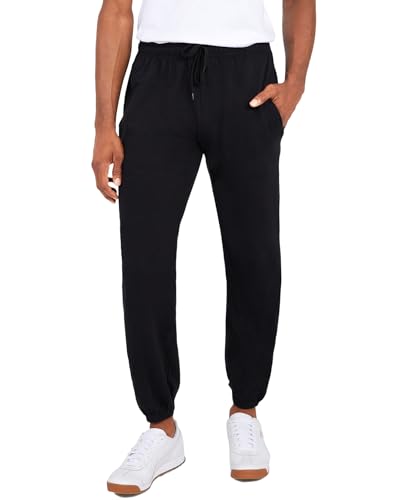 Andrew Scott Men's Fleece Joggers Pants | Multi Pack | Athletic Loose-fit Sweatpants for Workout, Running, Training2