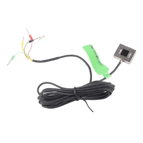 Sensor de célula de carga de viga S, célula de carga de viga tipo S para la medición de fuerza de tensión y compresión, sensor de pesaje de acero inoxidable con extremos roscados (100N)