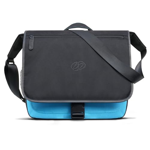 Universal Messenger Bag Made From Recycled Plastic and Ethically Sourced Leather