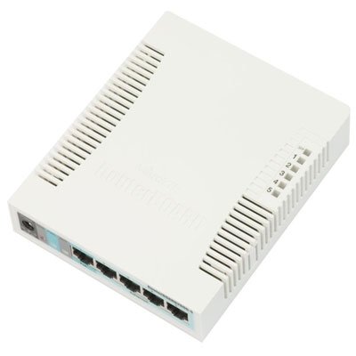 Mikrotik Rb260Gs Gigabit Ethernet (10/100/1000) Energía Sobre Ethernet (Poe) Blanco Switch - Switch de Red (Gigabit Ethernet (10/100/1000), Blanco, 6 W, 6 - 31, -25 - 65 °C, 113 Mm)