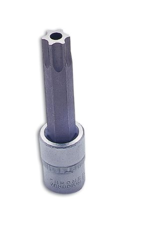 Laser 2902 Long Series Tamperproof Star Socket Bit 1/2" D T70