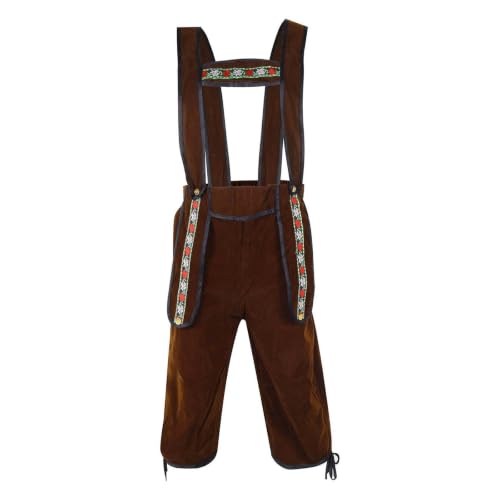Pantalones bávaros tradicionales de hombre con diseño auténtico