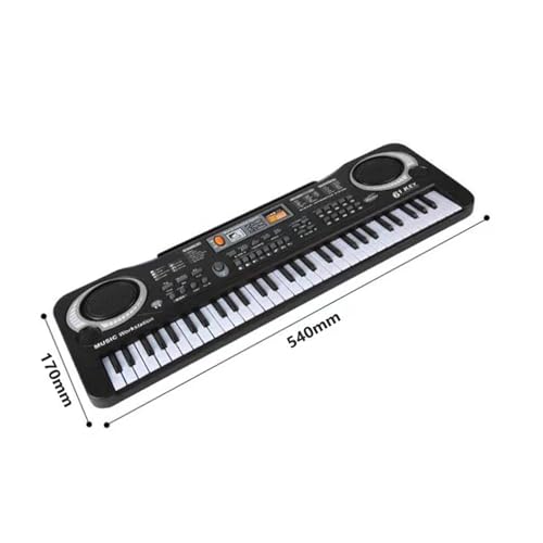 Électronique clavier Piano Clavier Électronique Numérique Noir À 61 Touches, Piano Électrique, Instrument De Musique, Avec Mini Microphone - Les Beatles, Paul McCartney, John Lennon, RIngo Starr, George Harrison Électronique clavier Piano Clavier Électronique Numérique Noir À 61 Touches, Piano Électrique, Instrument De Musique, Avec Mini Microphone – Image 6