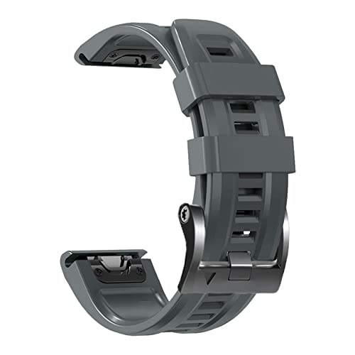 Bracelet pour Garmin Fenix 7 résistant aux irritations en silicone 22 mm