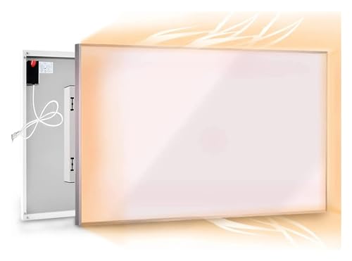 180 ワット 300 × 600 ミリメートル赤外線パネルヒーター壁掛け電気リモート加熱放射ホームヒーター 過熱保護