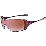 Oakley Women's OO4008 Dart Square Sunglasses, Berry/G40 Black Gradient, 31 mm