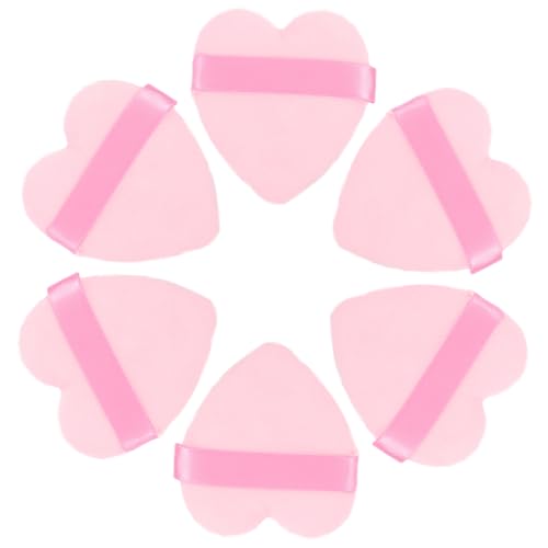 FRCOLOR 6pcs Makeup Setting Powder for Face Foundation Makeup Tools Beauty Sponges