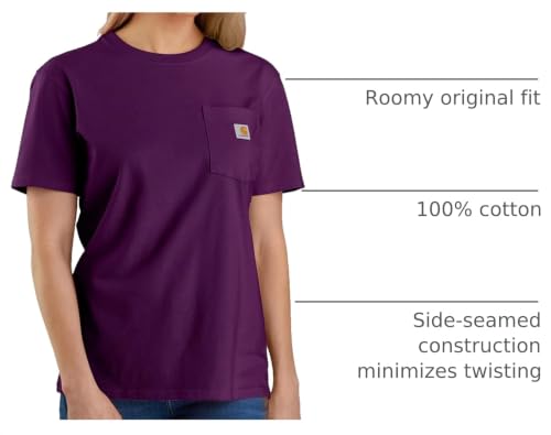 Image of Carhartt Women's Iconic WK87 Pocket T-Shirt Closeout
