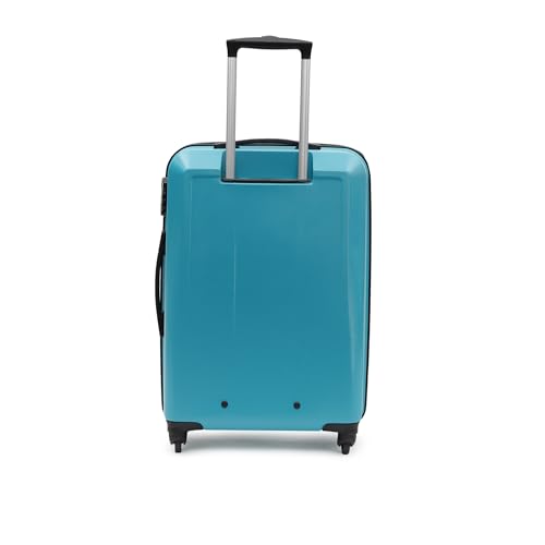 Image of YAYAVAR Batman Trolley Suitcase - 85L, Cabin Luggage with 8 Spinner Wheel, Hard Shell Polycarbonate Suitcase, Number Lock, Water Resistant, Luggage Bag for Travel (Teal & Black, 67cm, Medium)