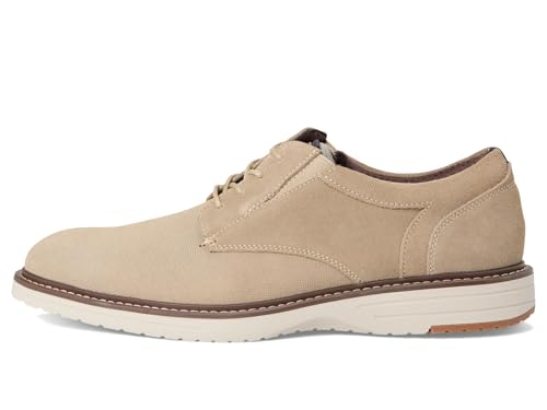Nunn Bush Men's Griff Plain Toe Oxford Lightweight and Comfortable for All Occasions Suede Leather Lace Up4