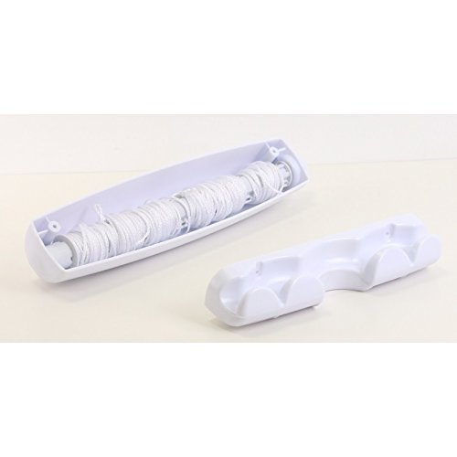 gimi Rotor 6 Wall-Mounted Clothes Dryer in Resin, 21 m Drying Length