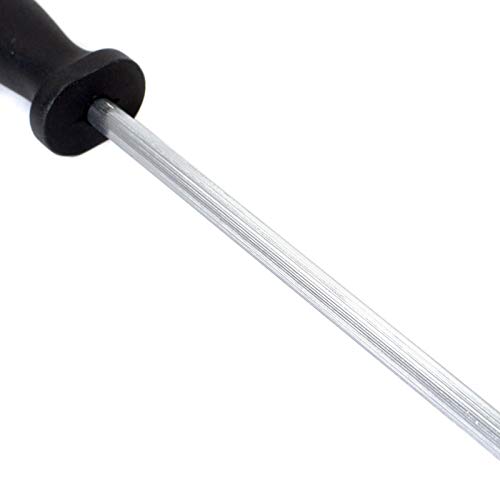 Steel Kitchen Knife Sharpening Rod 12 Inch #TOP4