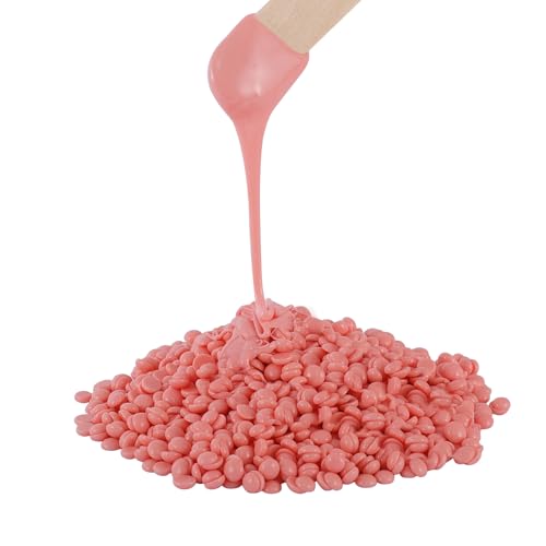 Image of Wax Beads Bulk - 1.5lb Wax Beans Supplies for Esthetician - Professinal Painless Waxing for Face, Upper Lip, Bikini, Leg, Women Natural Melting Kit - Hypoallergenic Hard Wax Beads Bulk