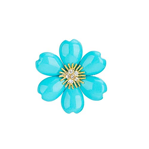 Broche de fleur haut de gamme pour costume et robe chic