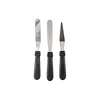 MasterCraft Stainless Steel Palette Knives 3pc Set