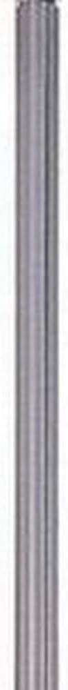 Maxim Lighting STR04912SN-RS Accessory - .49 Inch Diameter Extension Rod, Choose Finish: Satin Nickel Finish
