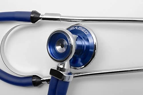 Estetoscopio Duplo Adulto Pediatrico Alto Desempenho P.a Med (Azul)