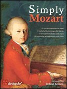 Simply Mozart Piano Easy - Intermediate 9043126292 Book Cover